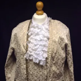 18th Century Court Gent in Gold Brocade