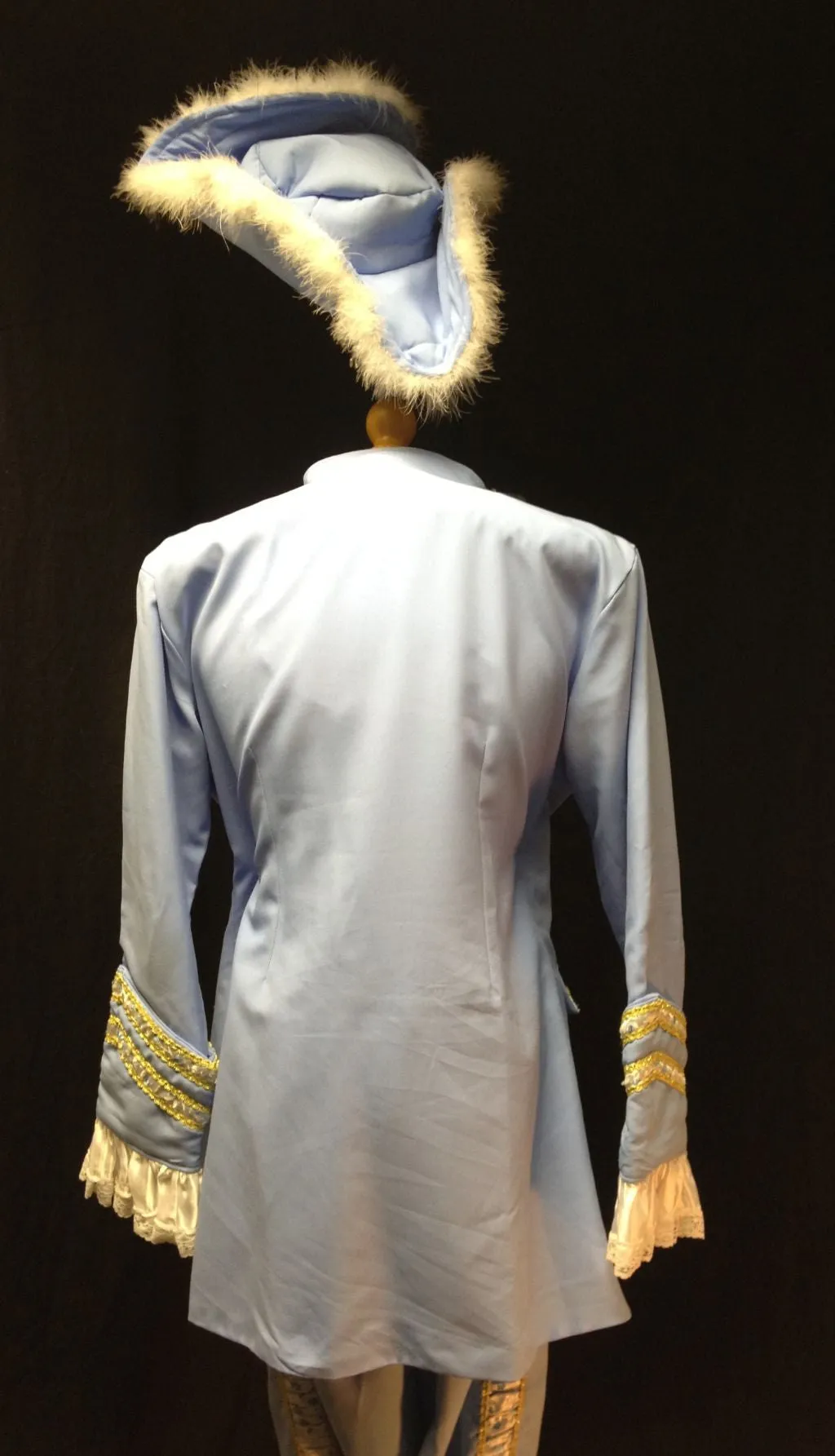 18th Century Court Gent in Pale Blue