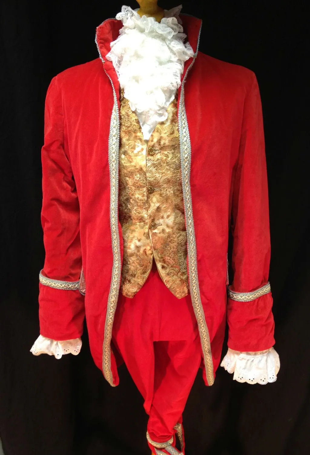 18th Century Court Gent in Red