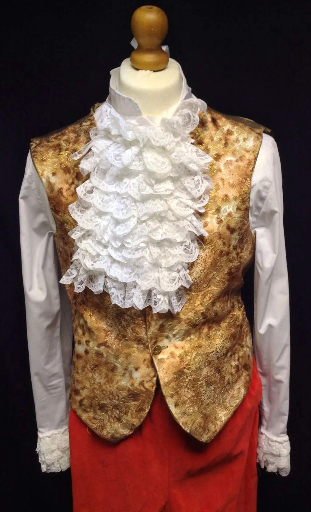 18th Century Court Gent in Red