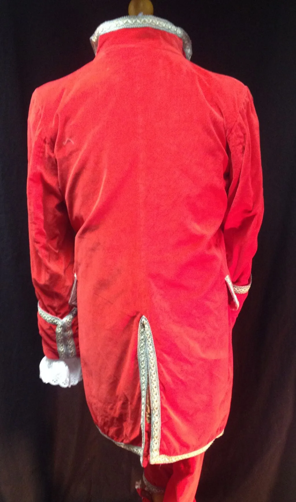 18th Century Court Gent in Red