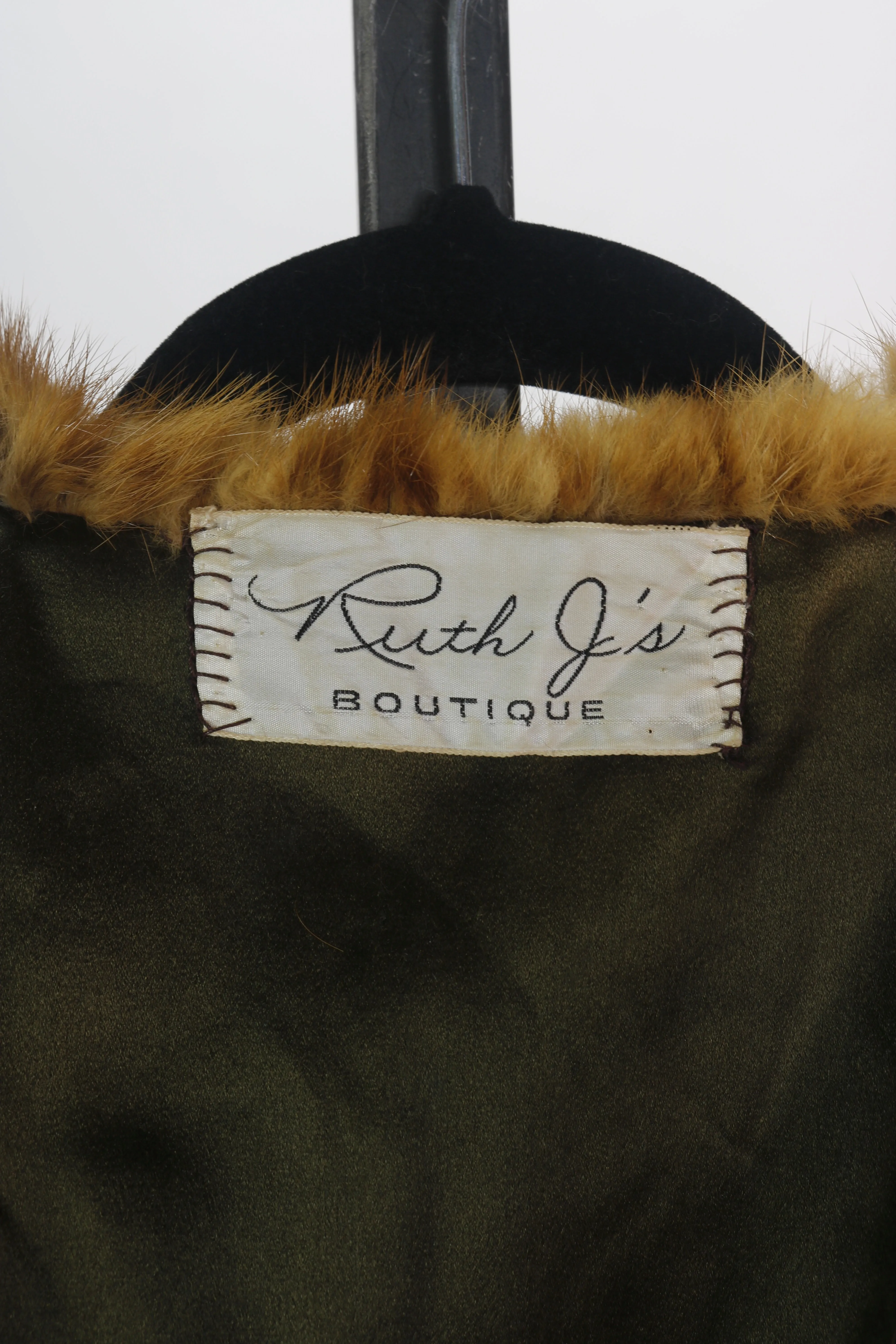 1940s Fox Fur Bolero      S/M