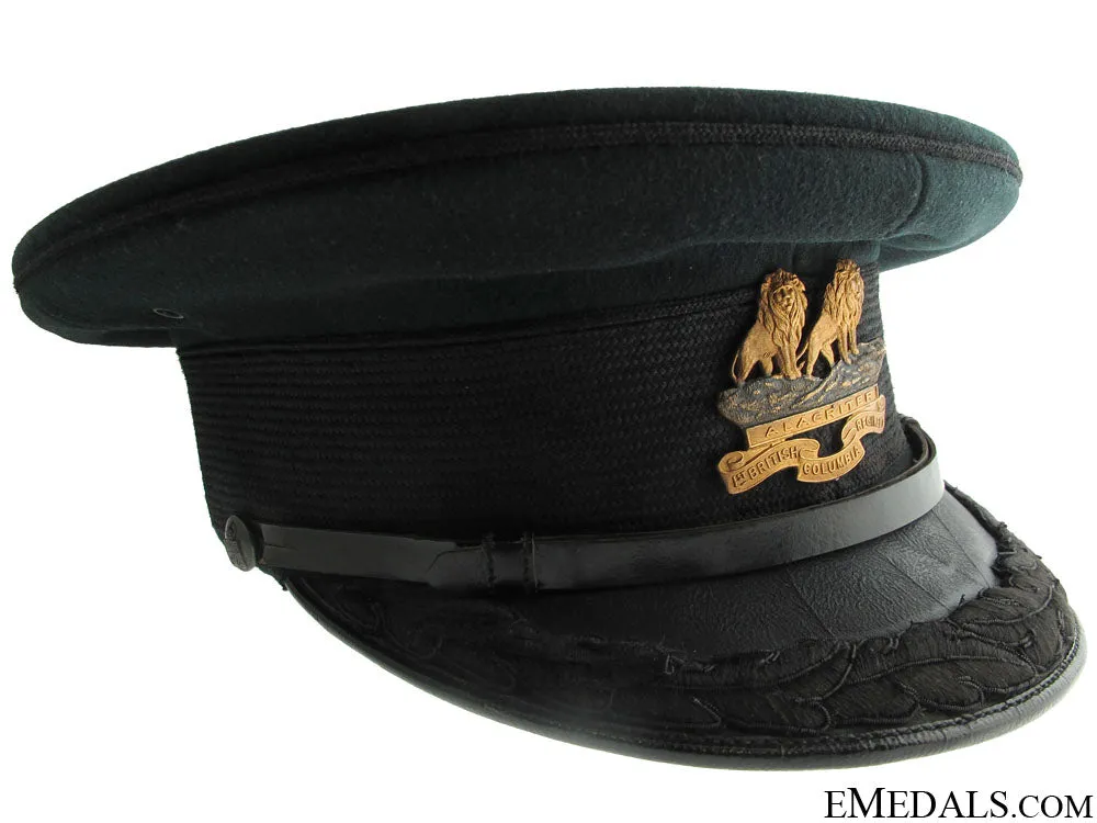 1St British Columbia Regiment General's Visor
