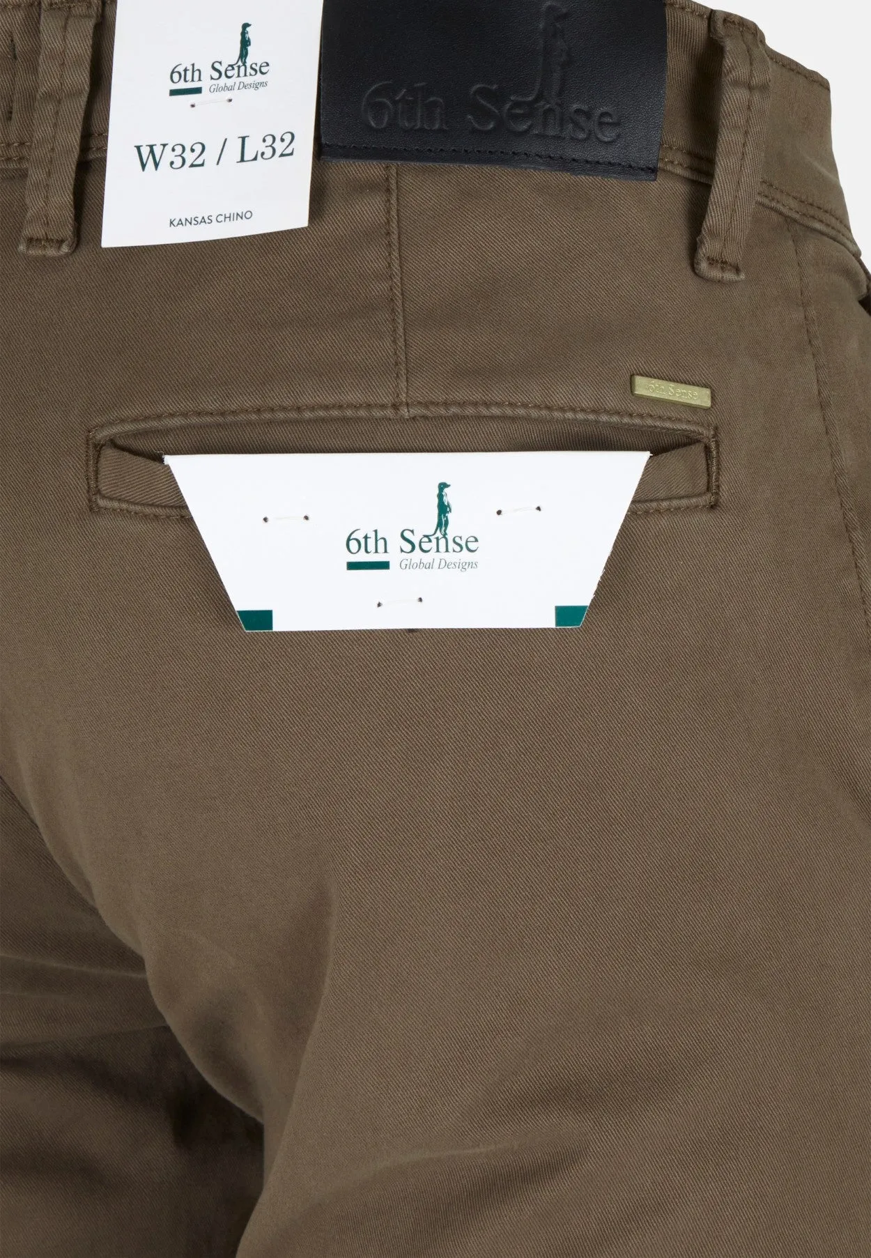 6th Sense Chinos | Kansas | Mocha