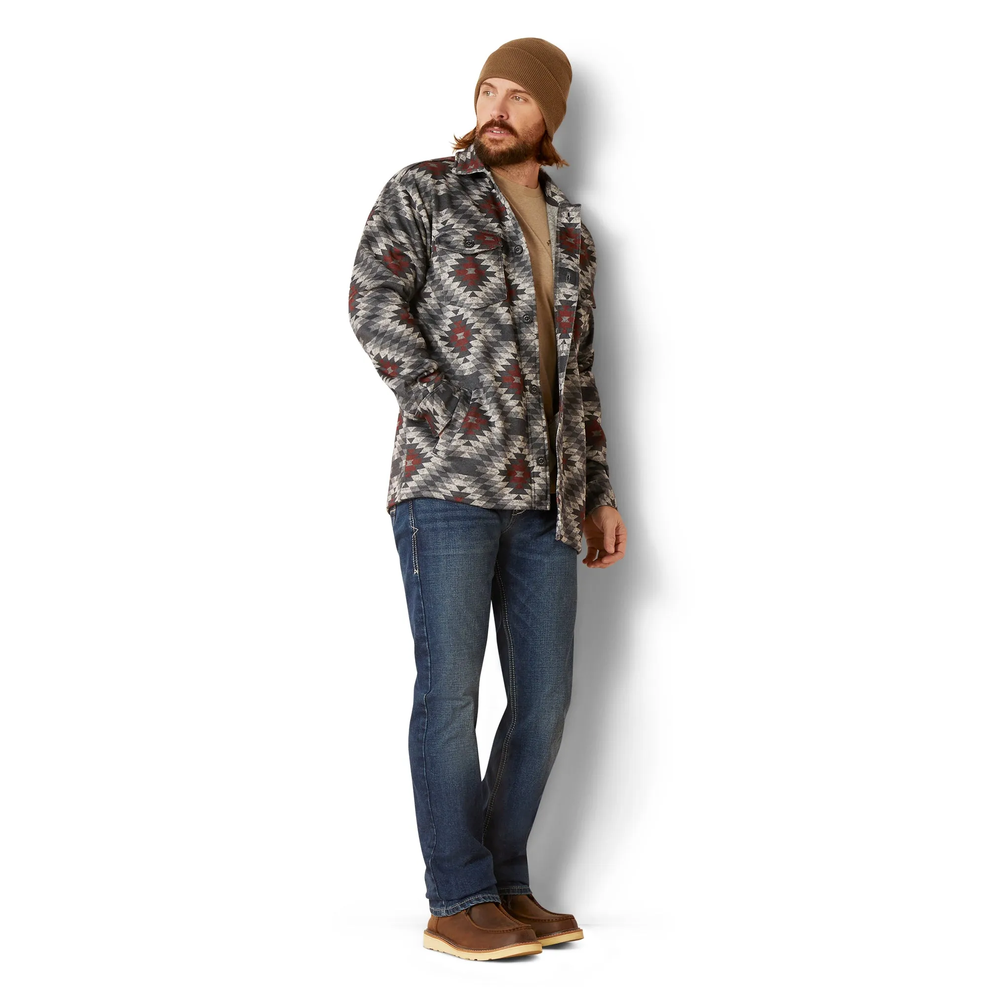 Ariat Caldwell Printed Shirt Jacket Shirt Jacket