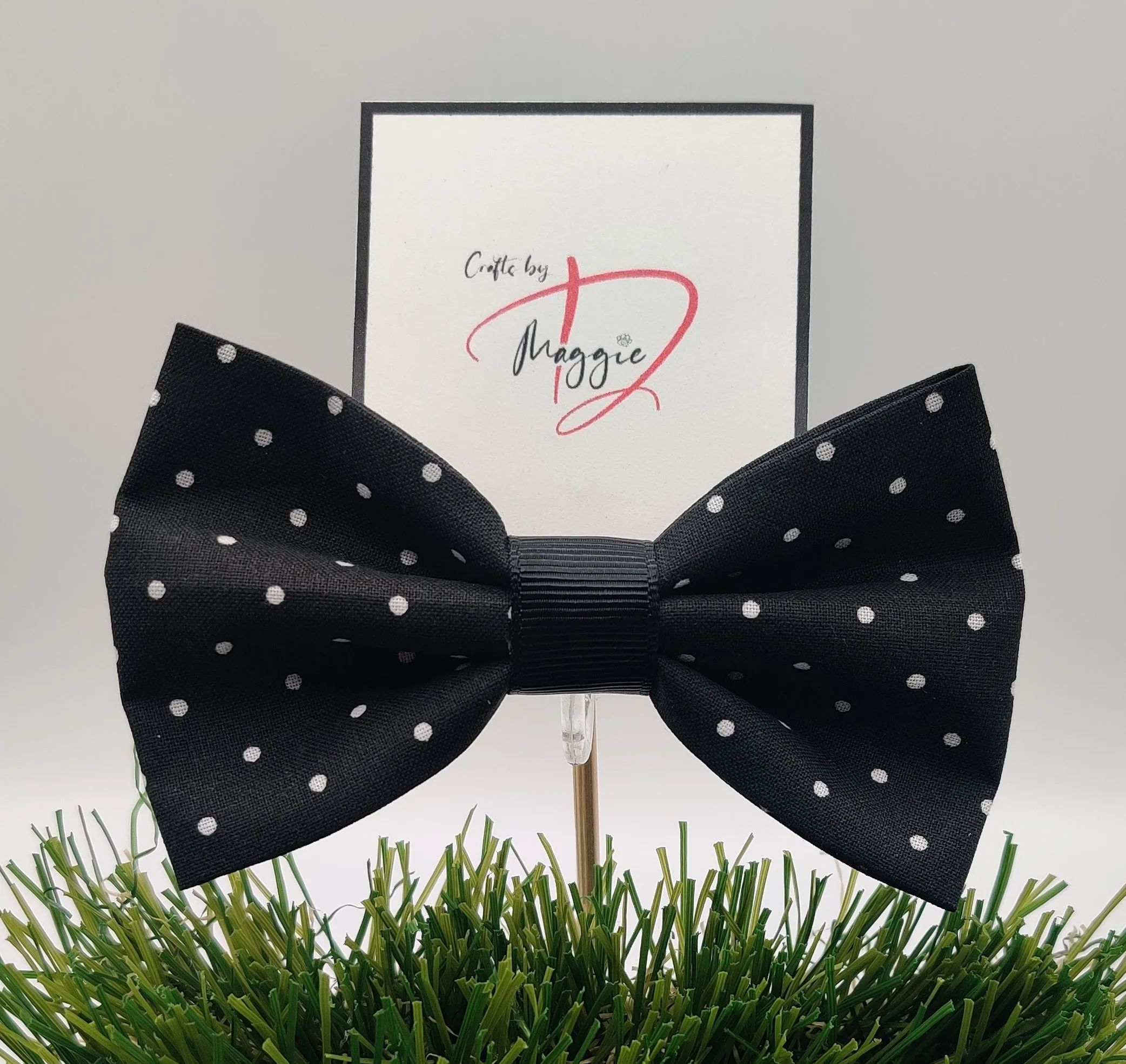 Black Polka Dot