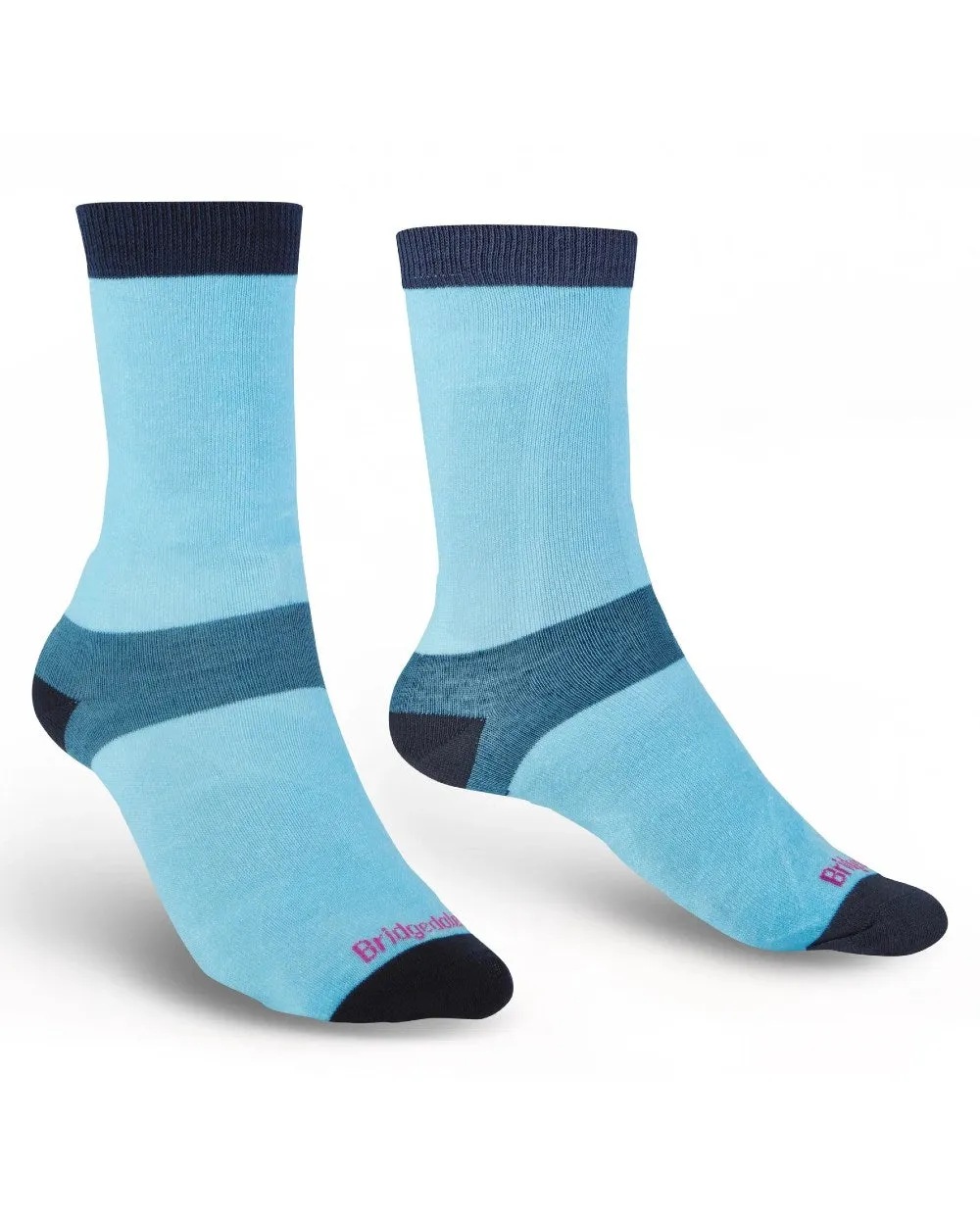Bridgedale Womens Base Layer Coolmax Liner Socks - Twin Pack