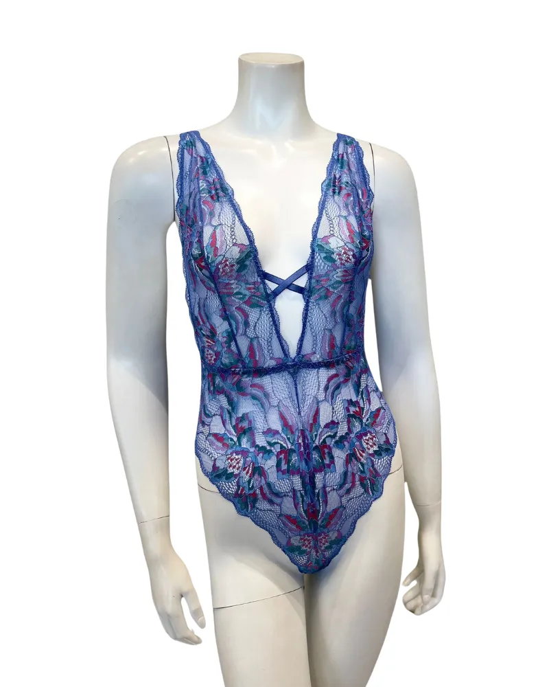 Cosabella Paradiso Portofino Blue Plunge Teddy