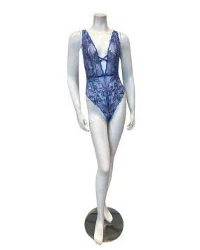 Cosabella Paradiso Portofino Blue Plunge Teddy