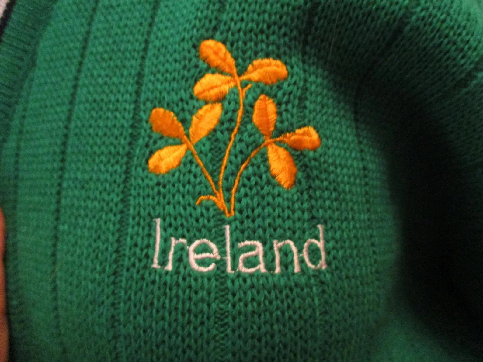 Irish Long Sleeve Golf Pullover (Actually made in Ireland!)