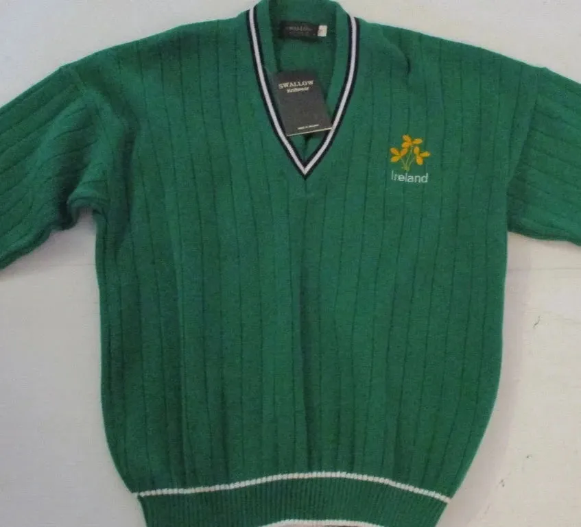Irish Long Sleeve Golf Pullover (Actually made in Ireland!)