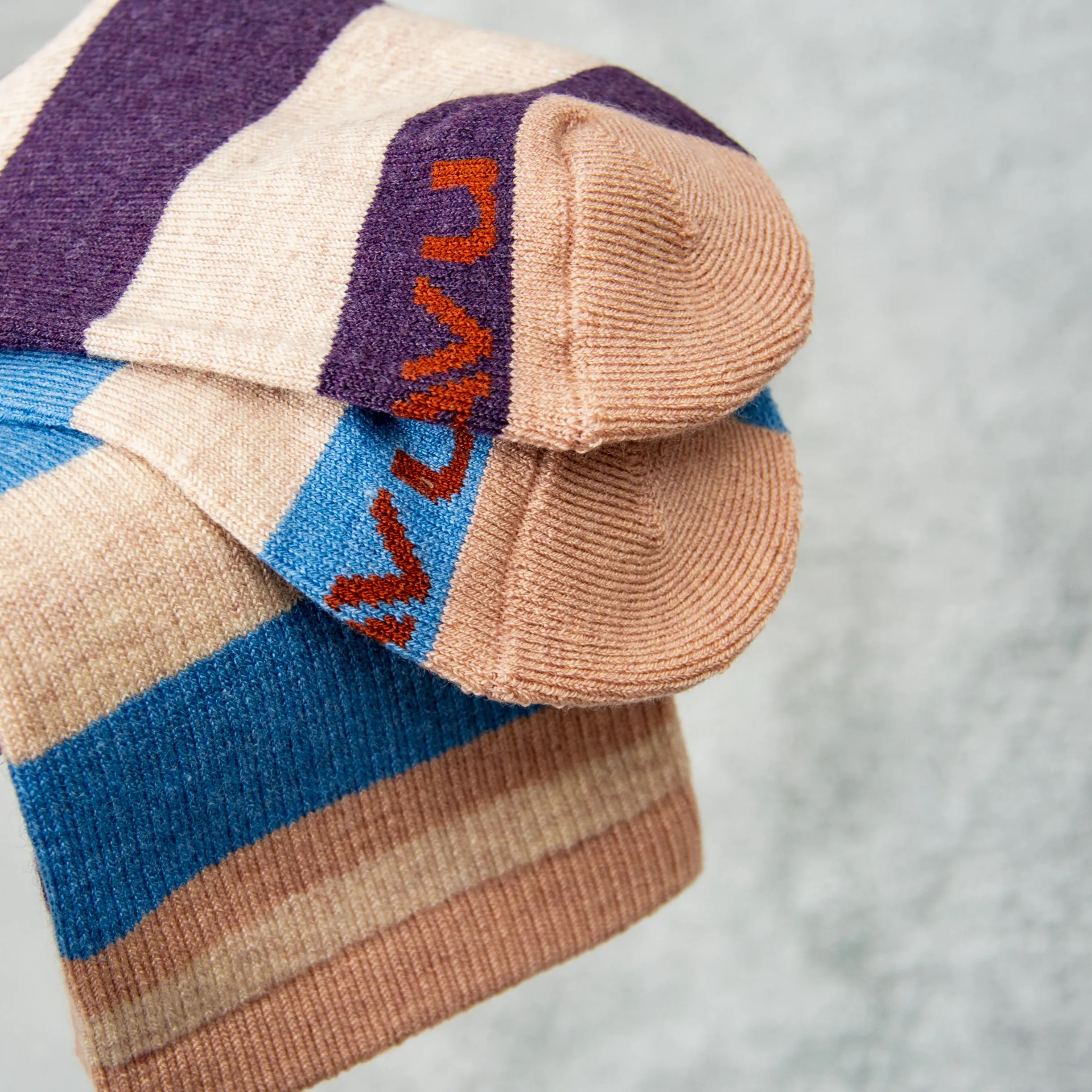 Kavu Moonwalk Socks - Stripe Mix