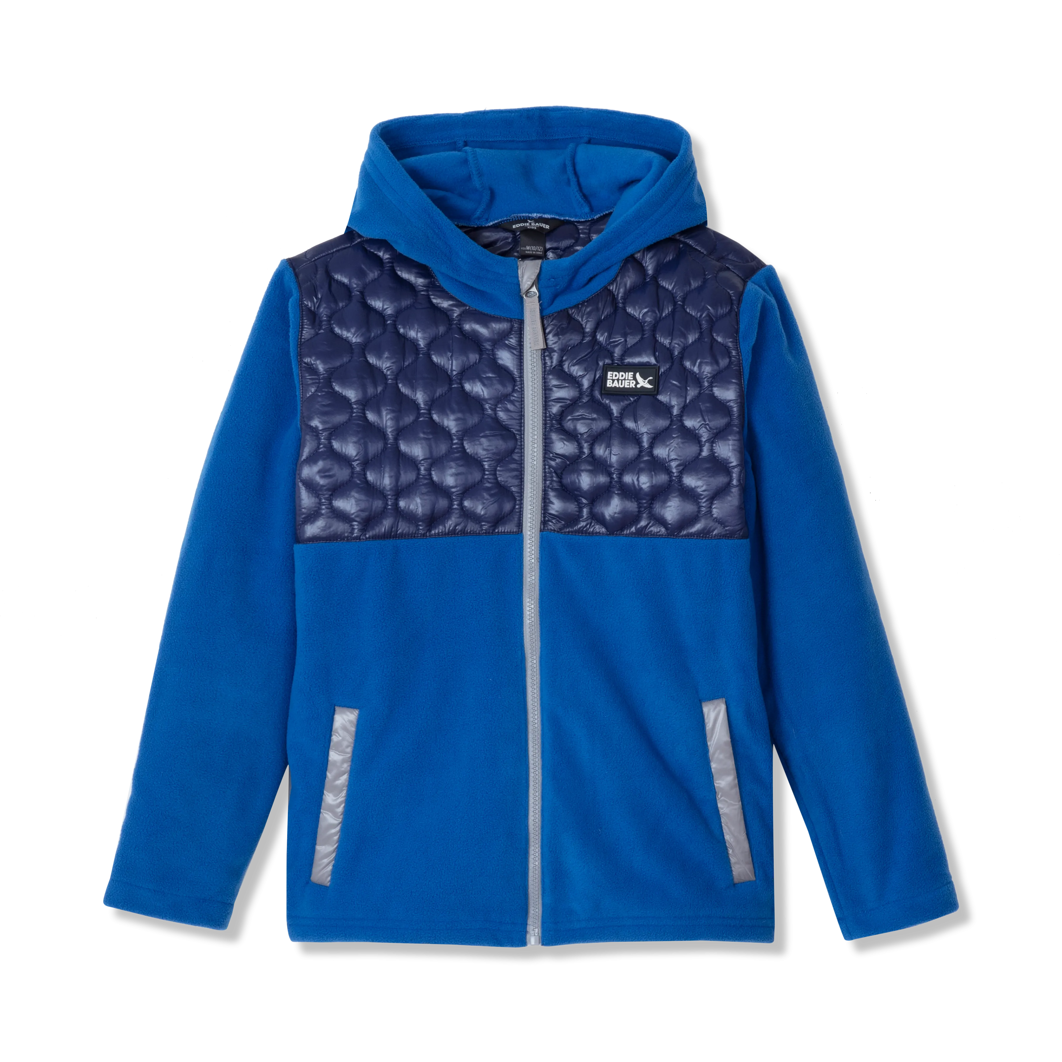 Kids Quest Fleece Mixed Media Hooded Jacket