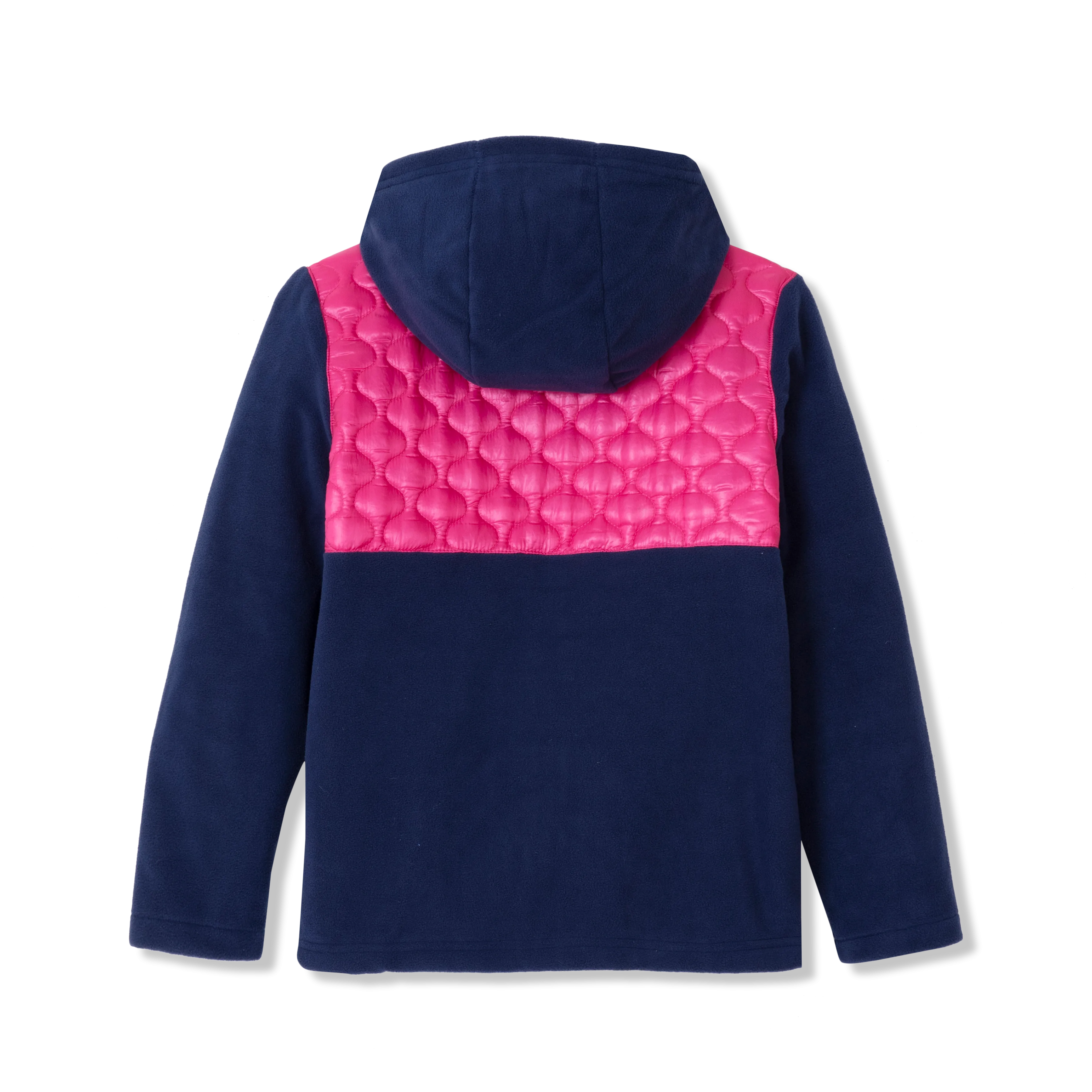 Kids Quest Fleece Mixed Media Hooded Jacket