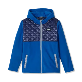 Kids Quest Fleece Mixed Media Hooded Jacket