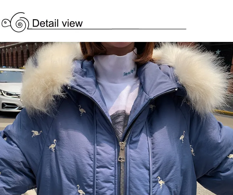 New Arrival 2020 Fashion Coats Women Winter Sweater Fur Collar Hood Warm Cotton Coat Women Clothes