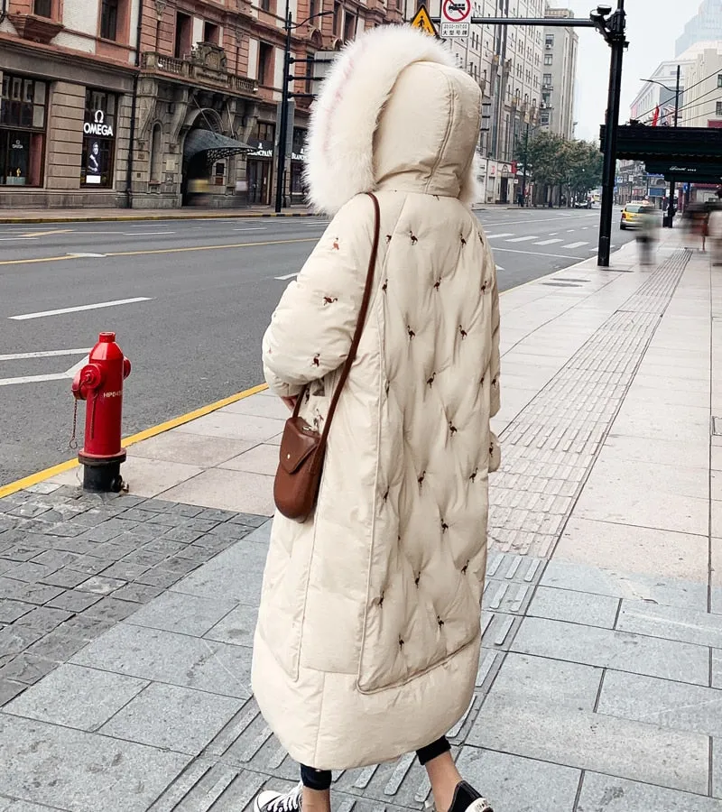 New Arrival 2020 Fashion Coats Women Winter Sweater Fur Collar Hood Warm Cotton Coat Women Clothes