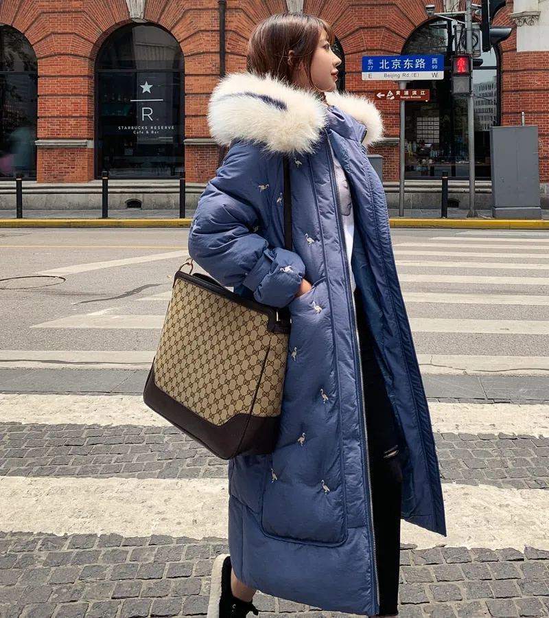 New Arrival 2020 Fashion Coats Women Winter Sweater Fur Collar Hood Warm Cotton Coat Women Clothes