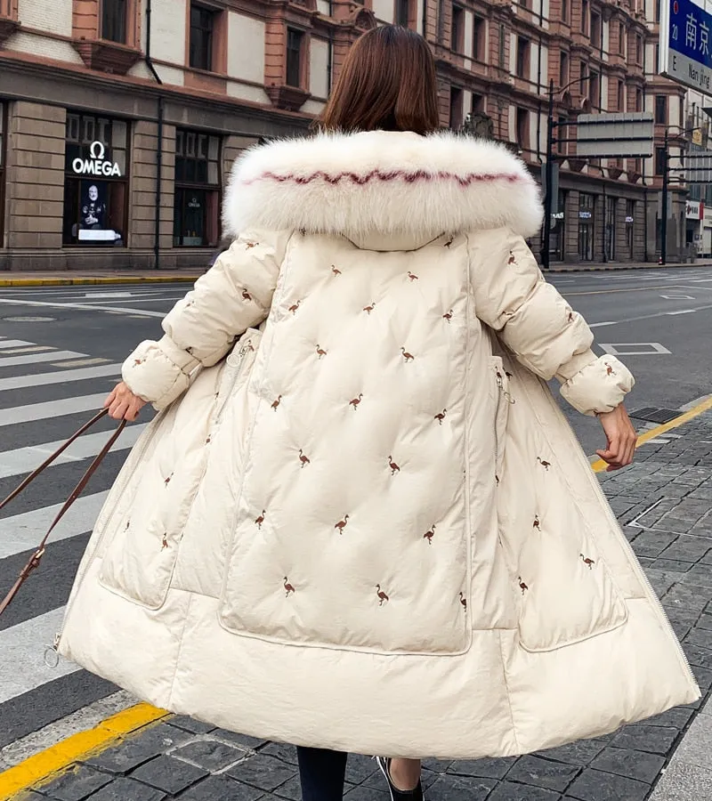 New Arrival 2020 Fashion Coats Women Winter Sweater Fur Collar Hood Warm Cotton Coat Women Clothes