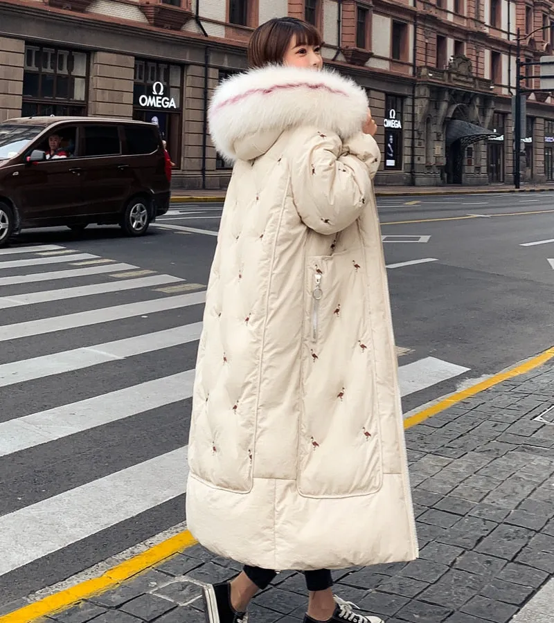 New Arrival 2020 Fashion Coats Women Winter Sweater Fur Collar Hood Warm Cotton Coat Women Clothes
