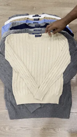 Polo Sweater Cable Knits 15 pics