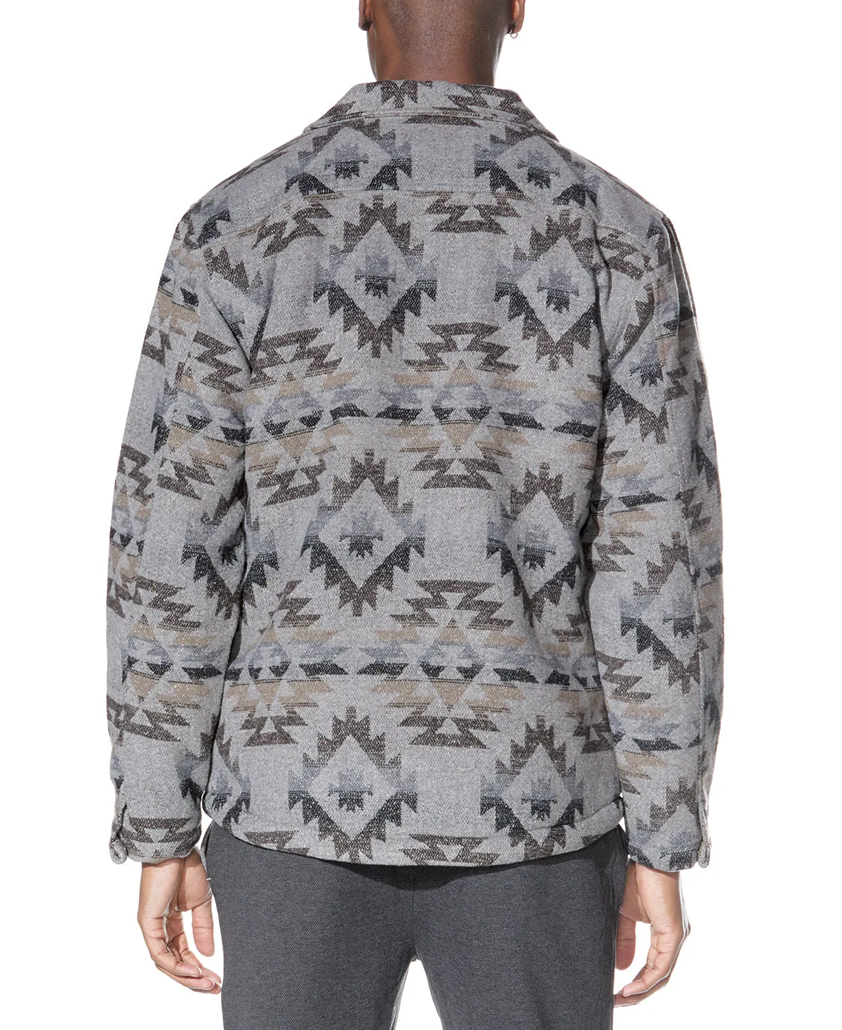 Salem Zip Shirt Jacket (Charcoal)