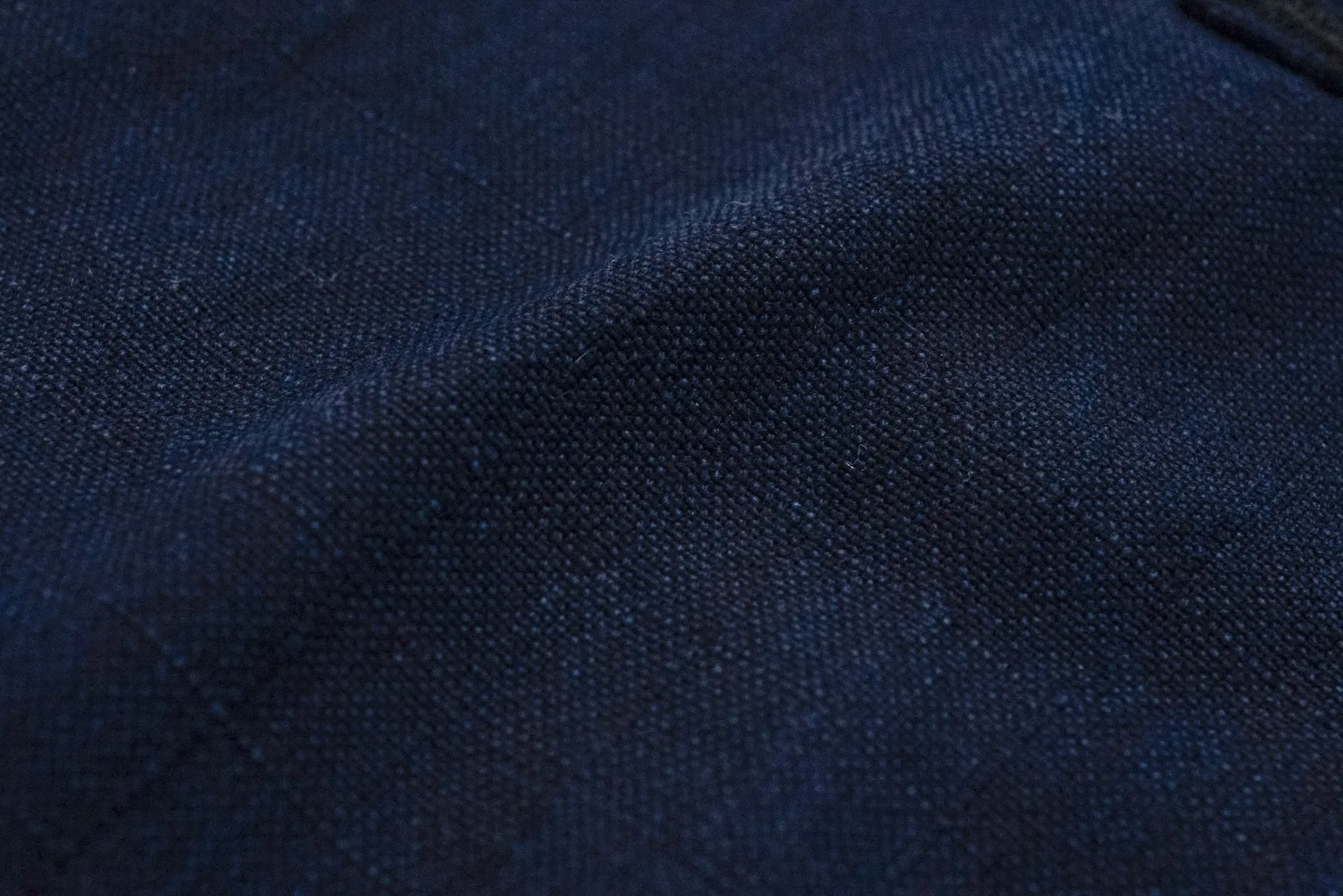 Samurai Natural Indigo Dyed Ripstop Jungle Fatigue Pants (Straight fit)