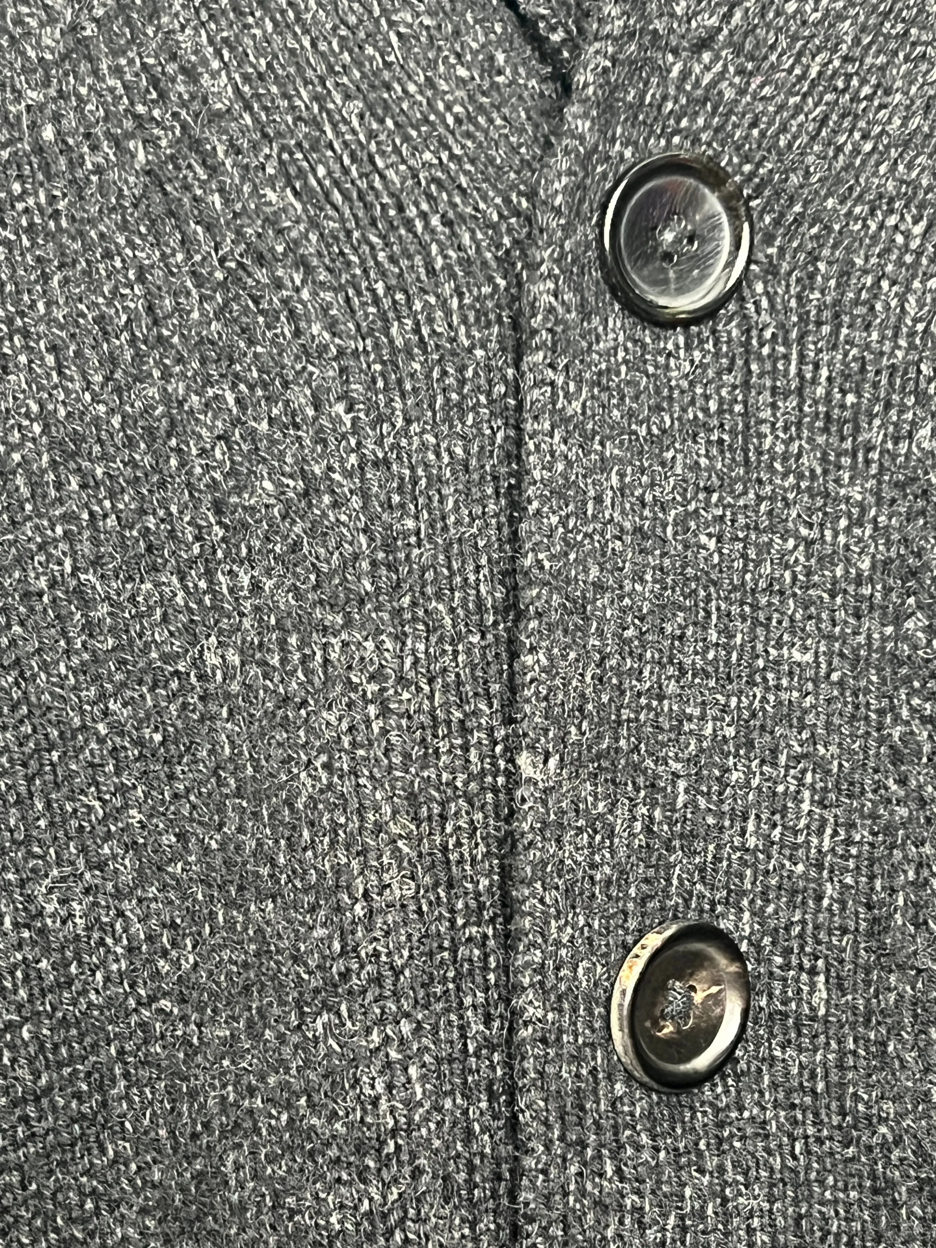 Shawl-Collar Wool-Blend Cardigan
