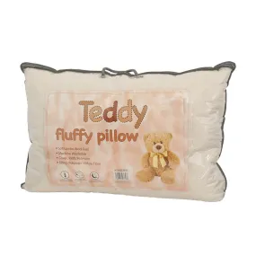Teddy Fluffy Pillow Lambwool Feel Thermal Insulating Fleece & Hollowfibre Warm