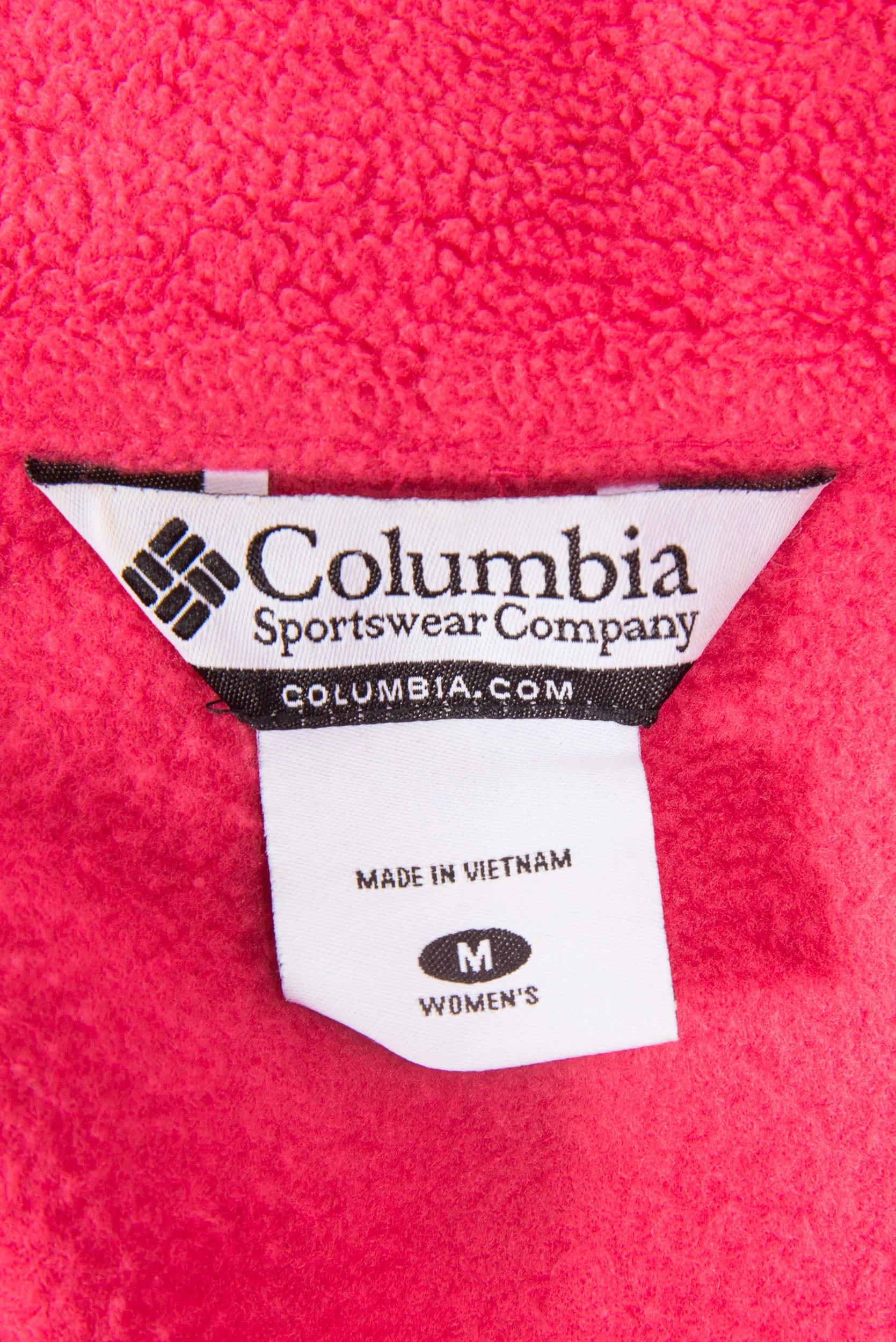 Vintage 90's Columbia Pink Fleece Jacket