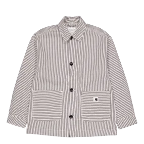 W' Haywood Coat Haywood Stripe, Wax / Black
