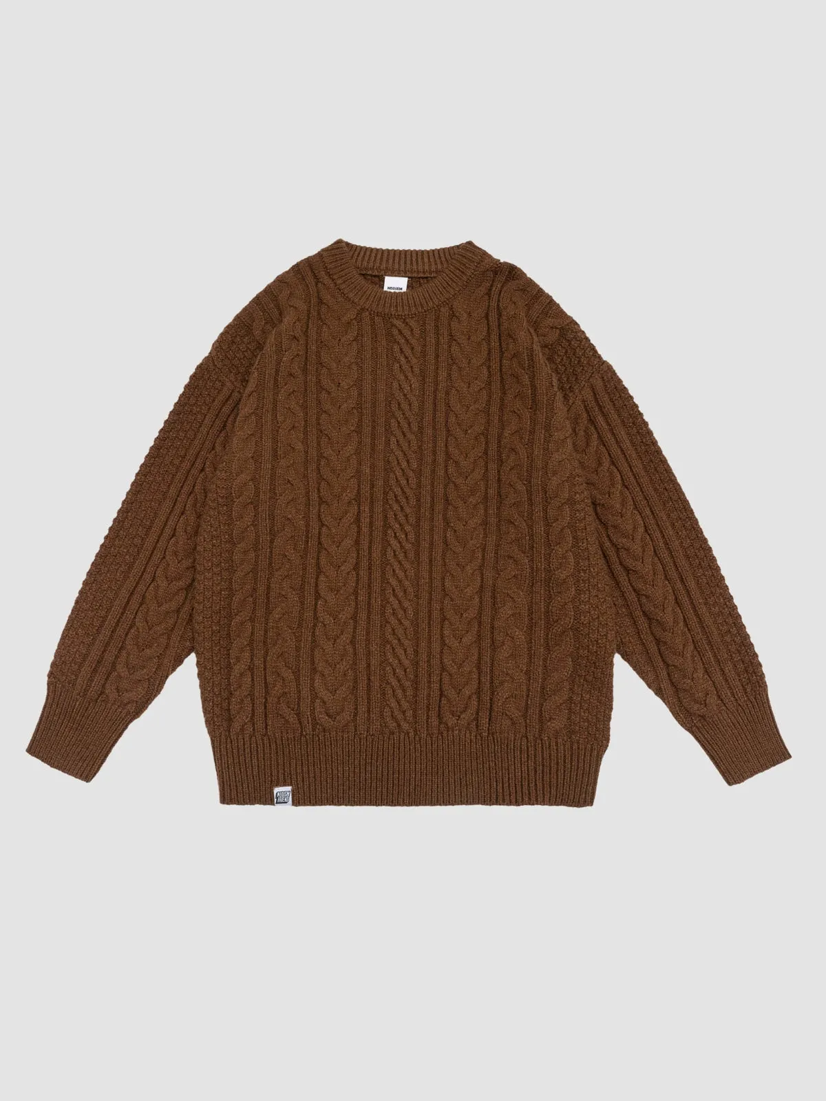 WLS Round Neck Knitted Sweater