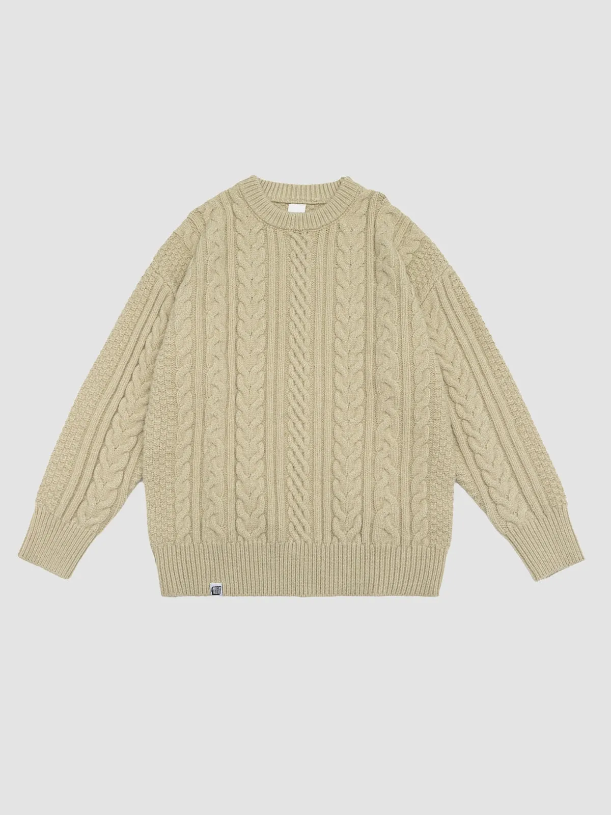 WLS Round Neck Knitted Sweater